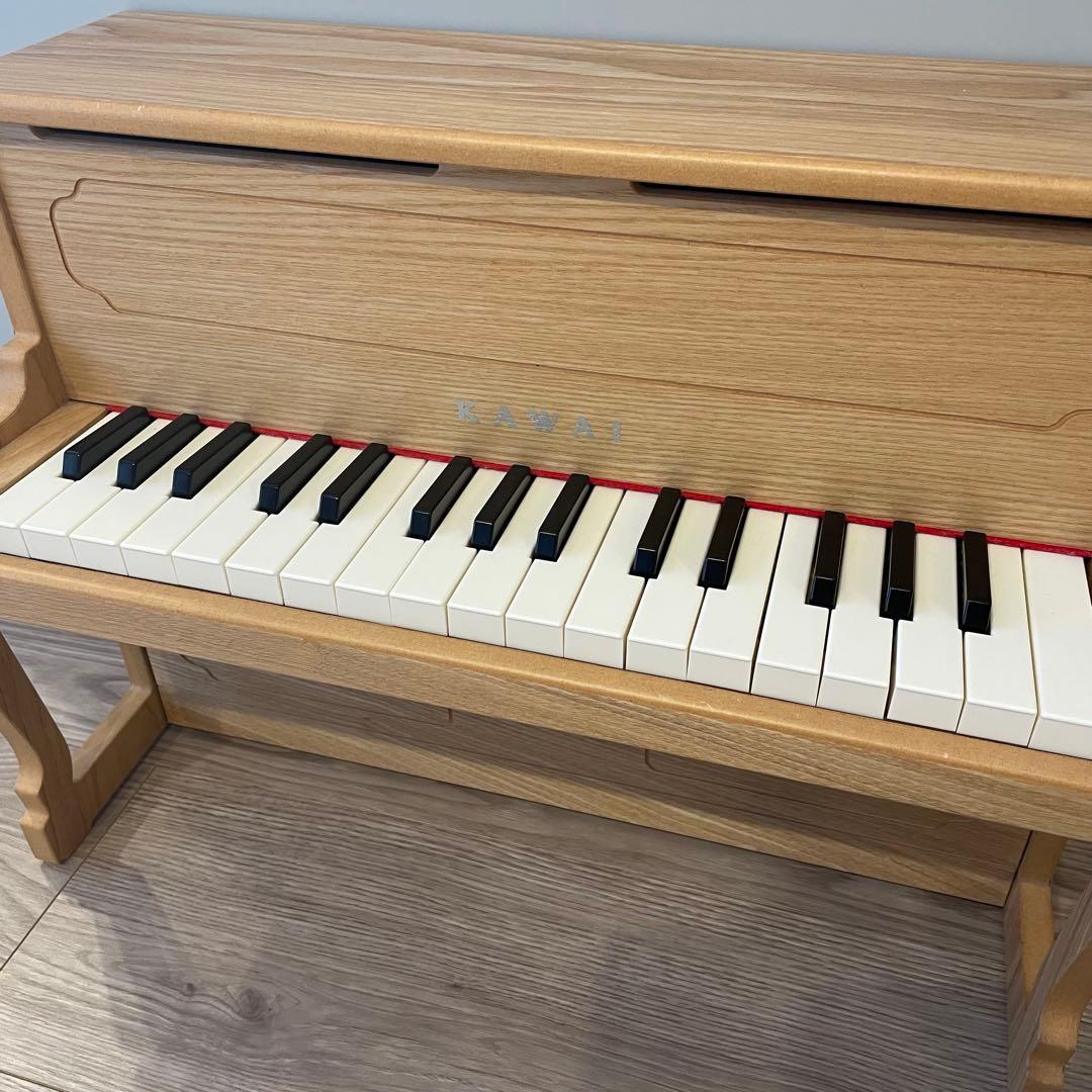 KAWAI ナチュラルウッド 32鍵 アップライトミニピアノ（箱付