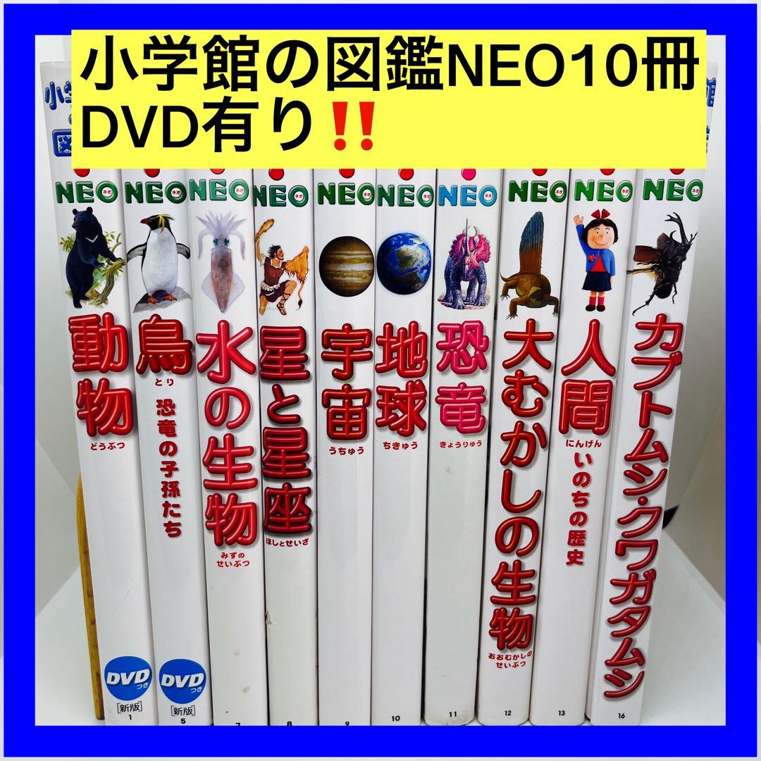小学館の図鑑NEO 10冊