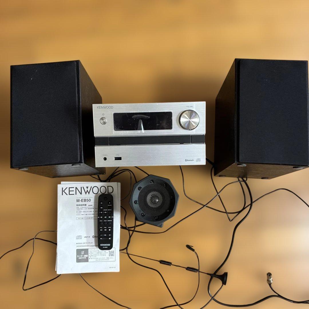 KENWOOD M-EB50 ミニコンポ別のスピーカー1個とアンテナ付き M-EB50-S | Kシリーズ・システムコンポ | オーディオ | KENWOOD