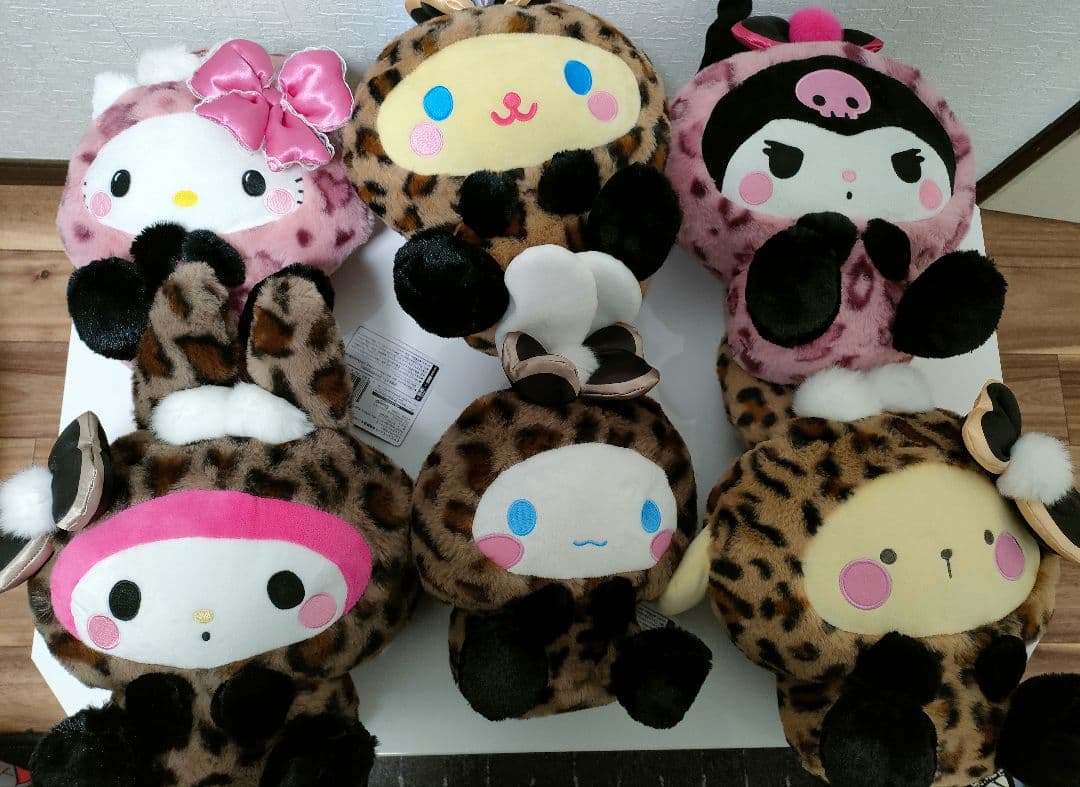 最安値‼️早い者勝ち‼️】サンリオ ギャルらび BIGぬいぐるみ 6種コンプ