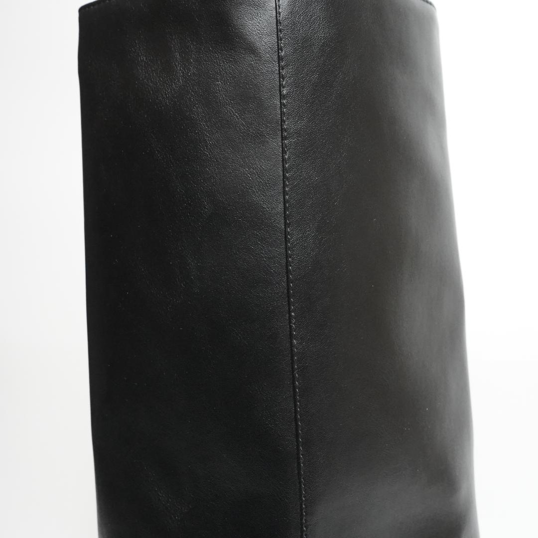 新品未使用タグ付き】ZARA ザラ ハイヒールゲーターブーツ 23 eu35