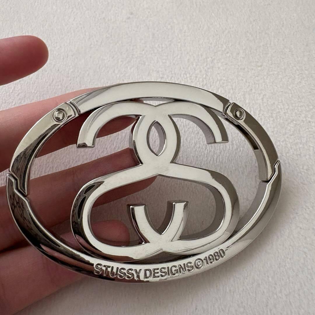 カラビナ シルバー ステューシー Stussy SS LINK 新品未使用 STUSSY (ステューシー) SS LINK CARABINER SSリンク カラビナ