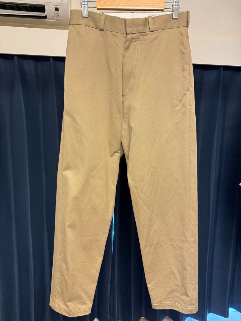 YAECA チノパン ワイドテーパード YAECA レディス チノワイドテーパード - SUSCON + RUSTIC HOUSE