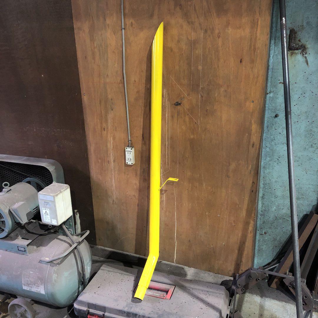 外径60パイ❗️110センチ、ストレート❗️50.8用❗️汎用❗️黄色 Amazon | アーチ形ガードパイプ 高915mm 幅1220mm 黄 スチール表面