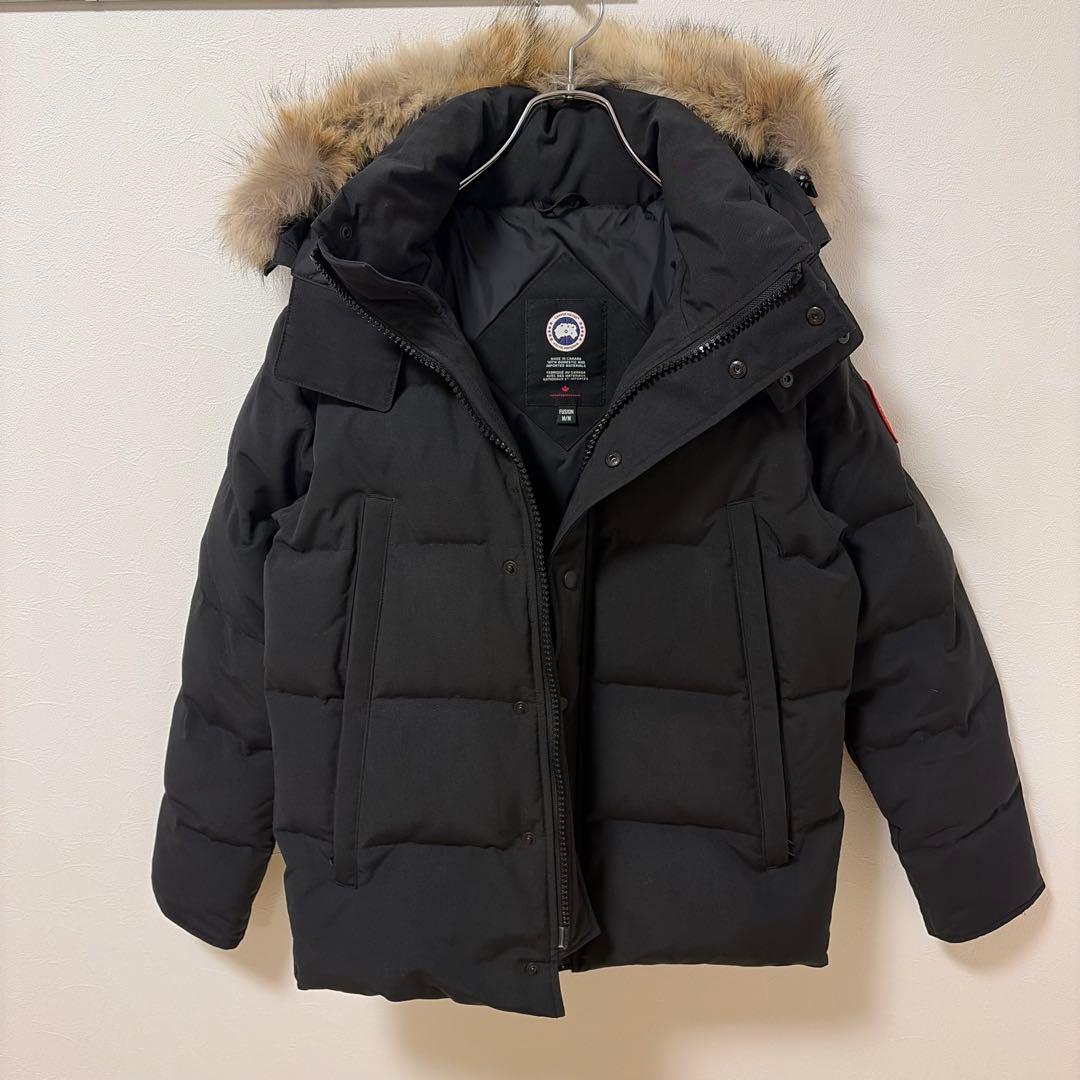 美品✨最終モデル】カナダグース ウィンダムパーカ 3way M 黒 サザビー