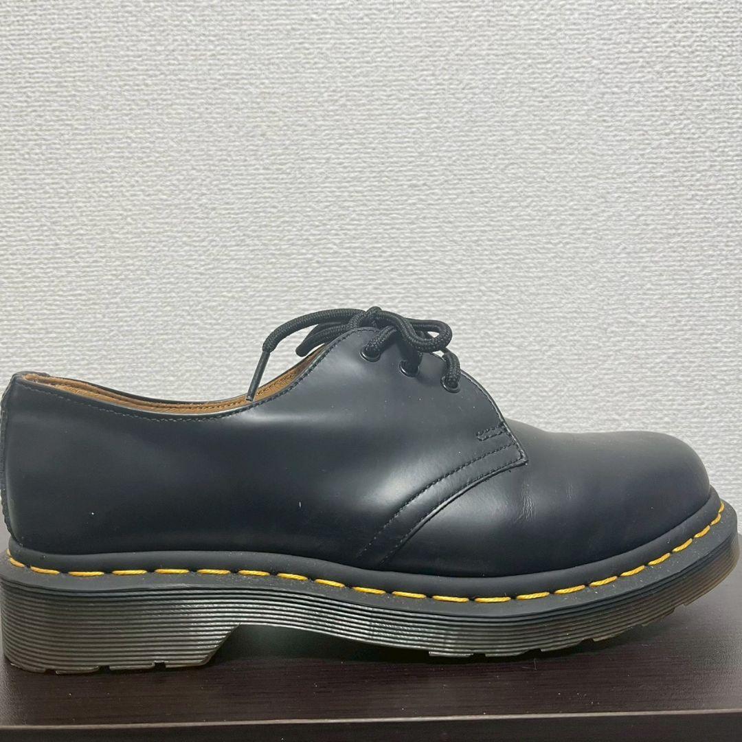 ドクターマーチン 3ホール UK6（25〜25.5cm）ブラック WY004