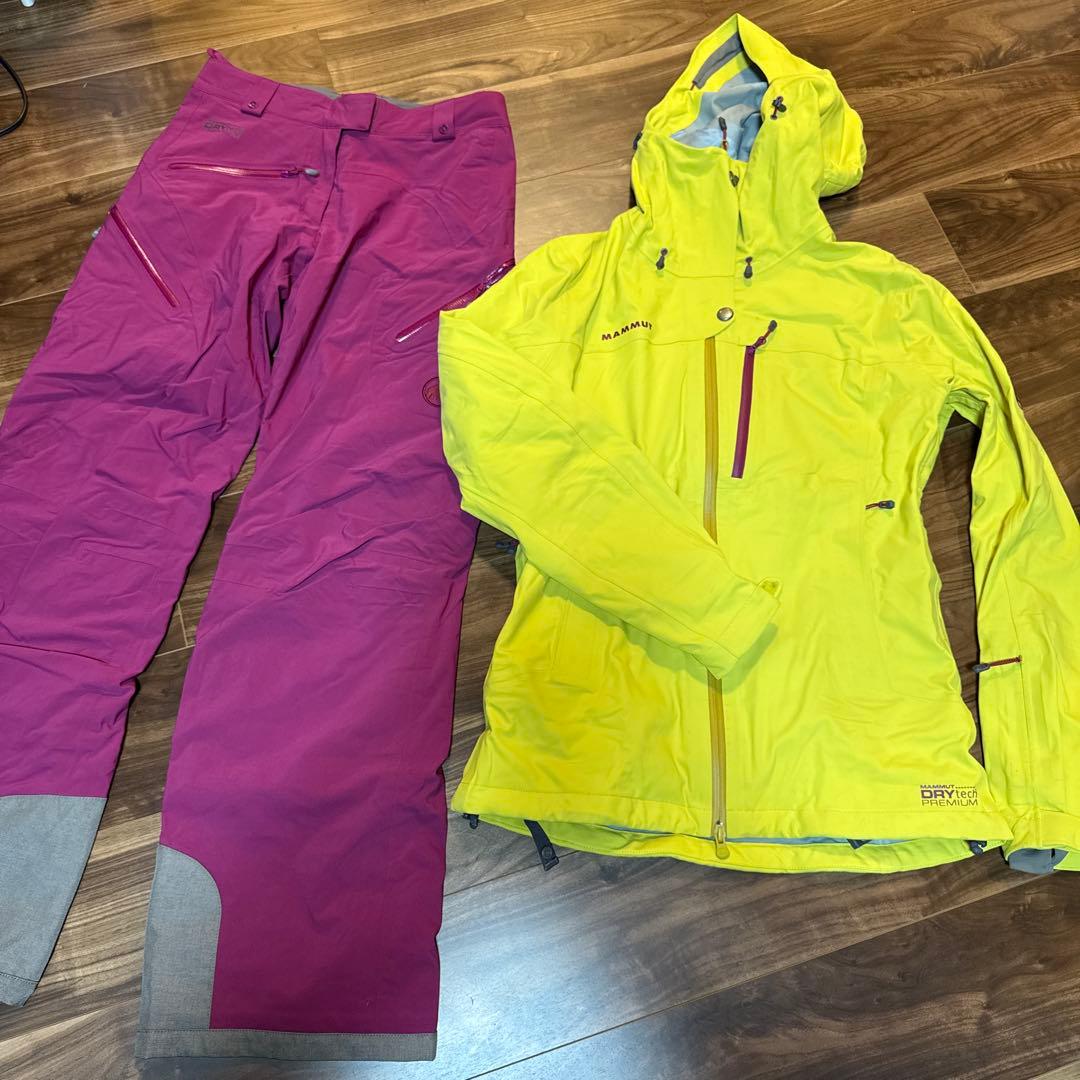MAMMUT マムート スキーウェア セット　直営店購入 MAMMUT（マムート） スキーウェア ジャケット レディース スキー