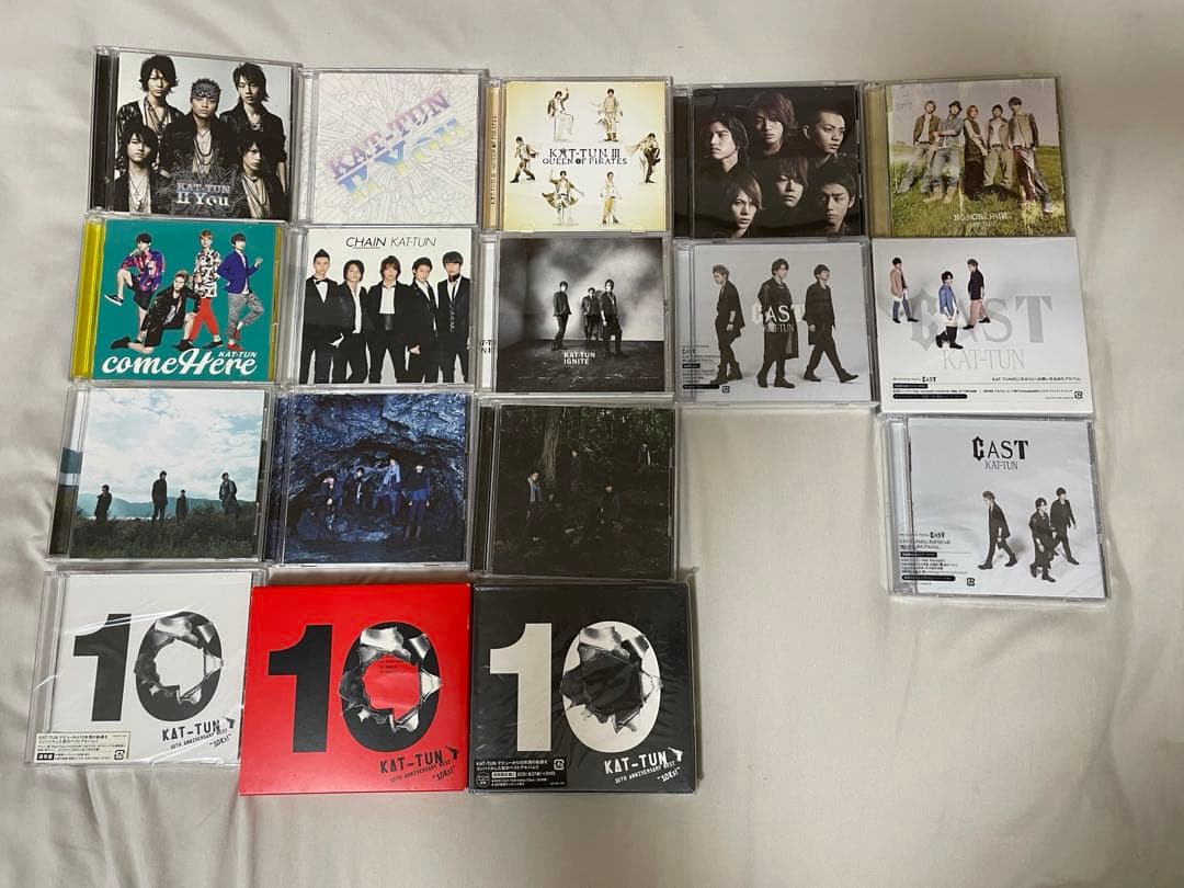 KAT-TUNアルバムセット KAT-TUN 10TH ANNIVERSARY BEST 