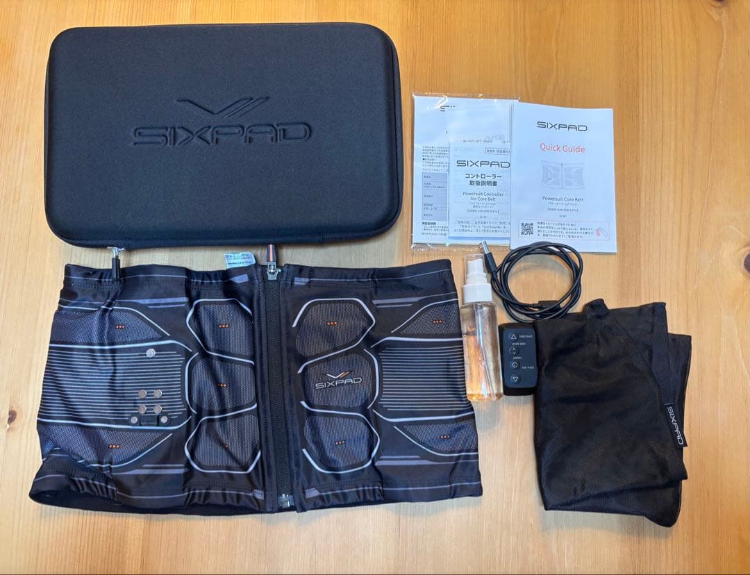 良品　MTG　SIXPAD パワースーツ コアベルト コントローラー付き L SIXPAD パワースーツコアベルト（コントローラー付き） | 日テレ