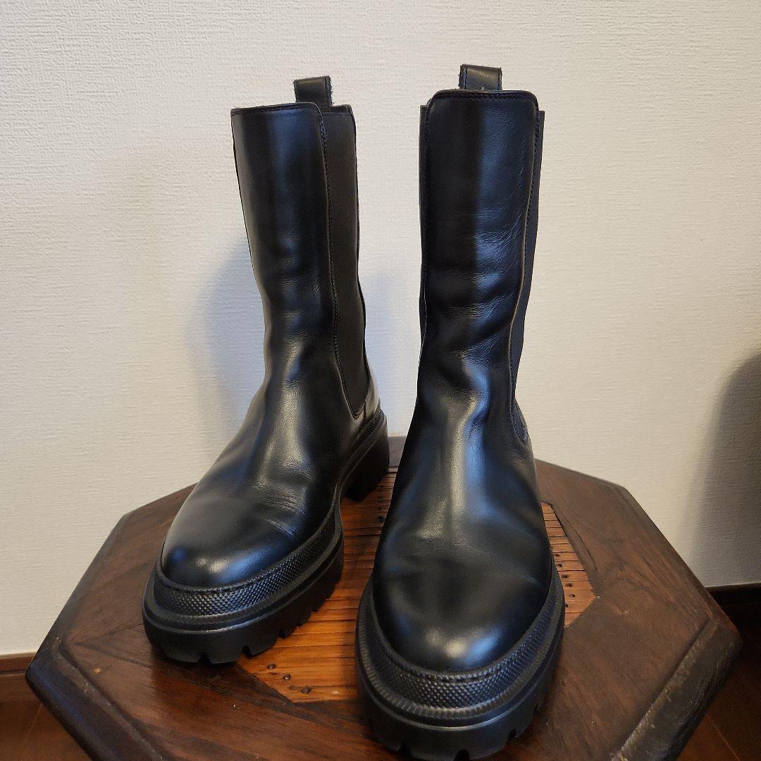 TOMORROWLANDライトラバーソールサイドゴアブーツ S115151177 - 靴買う