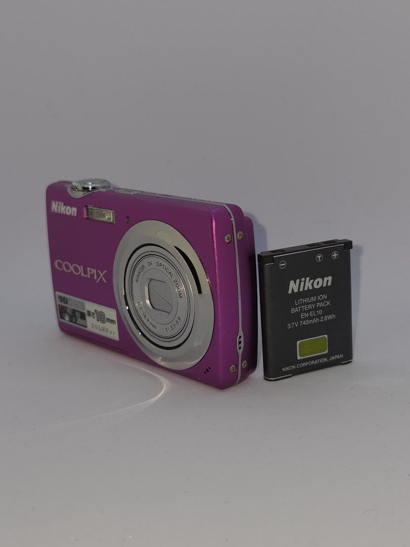 【スマホ転送OK】ニコン Nikon COOLPIX S220 ピンク ⑅♡⑅ °. Nikon Coolpix S220 𝐀𝐯𝐚𝐢𝐥𝐚𝐛𝐥𝐞 🎀 Black💰 Rp