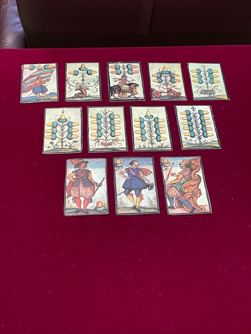 トランプ DAS KUPFER STICHSPIEL DES I.M.F.VON 1617