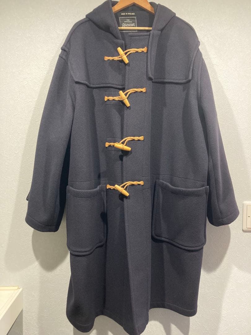 groverall ダッフル モンティ コート 英国製 肉厚 美品 ネイビー 紺 Gloverall（グローバーオール） ダッフルコート MONTY モンティ