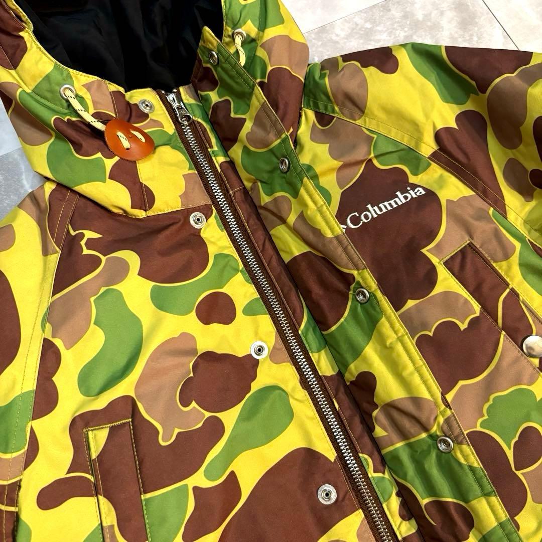 超希少限定品❗️】極暖！Columbia ダウンジャケット カモフラージュ柄