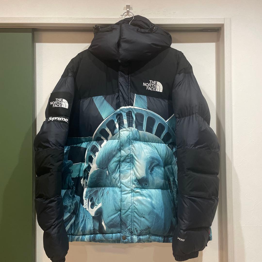 Supreme ノースフェイス 自由の女神 バルトロライトダウン ビッグ