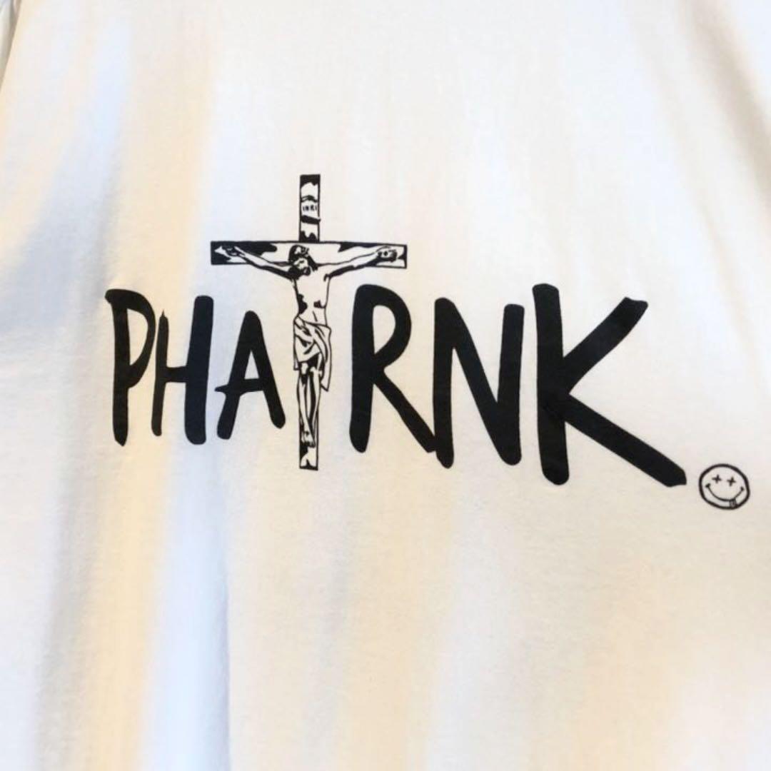 XL PHATRNK/ファットランク キリスト ビッグロゴ ロンT 白 - メルカリ