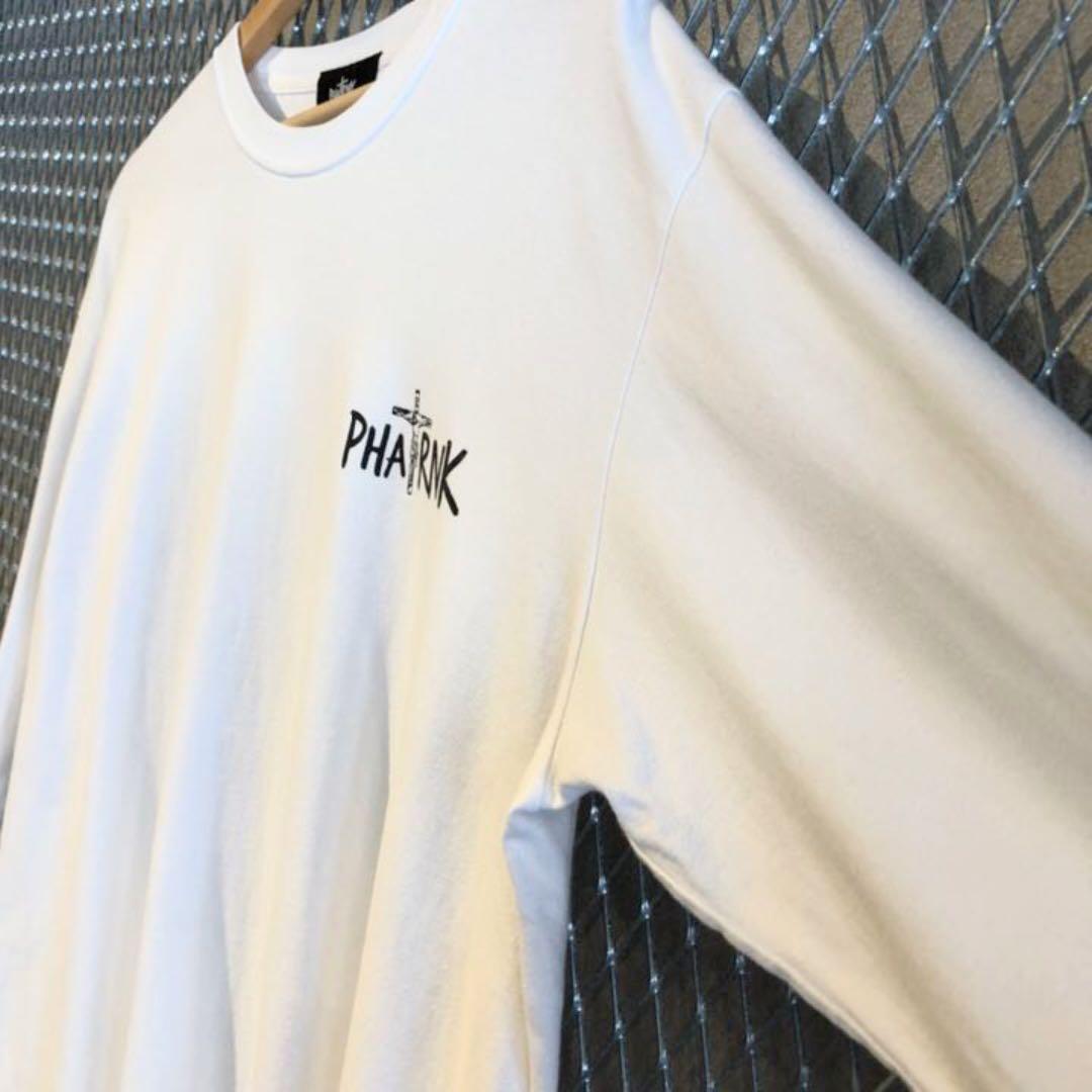 XL PHATRNK/ファットランク キリスト ビッグロゴ ロンT 白 - メルカリ