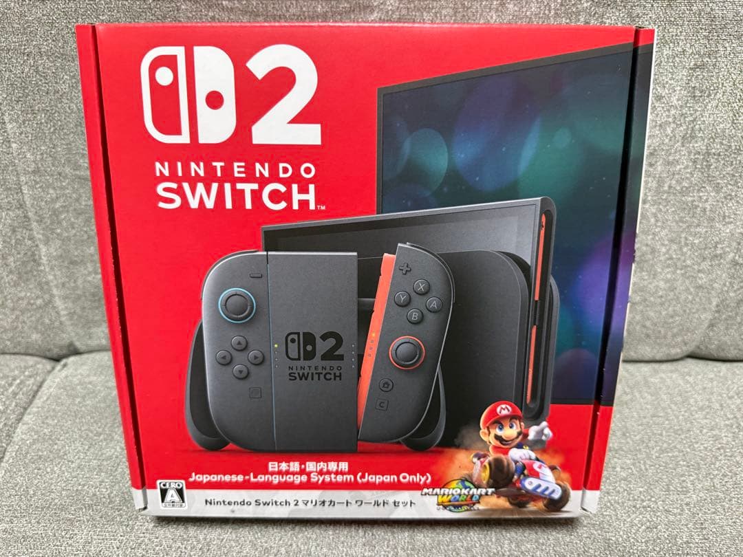 Switch2 日本語専用 本体 マリオカートワールドセット 新品未使用 Nintendo Switch 2（日本語・国内専用） マリオカート ワールド セット