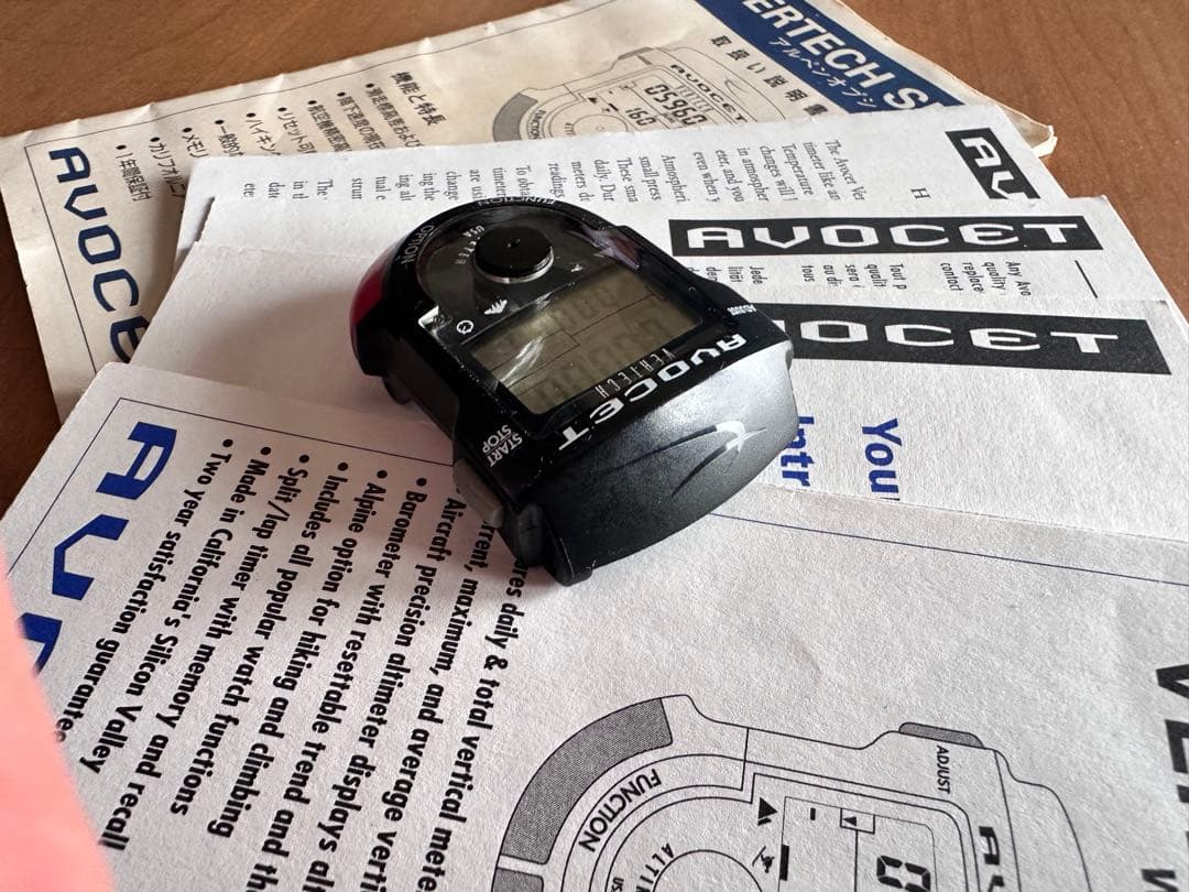 AVOCET VERTECH アボセット デジタル時計 スキー スノボード - メルカリ