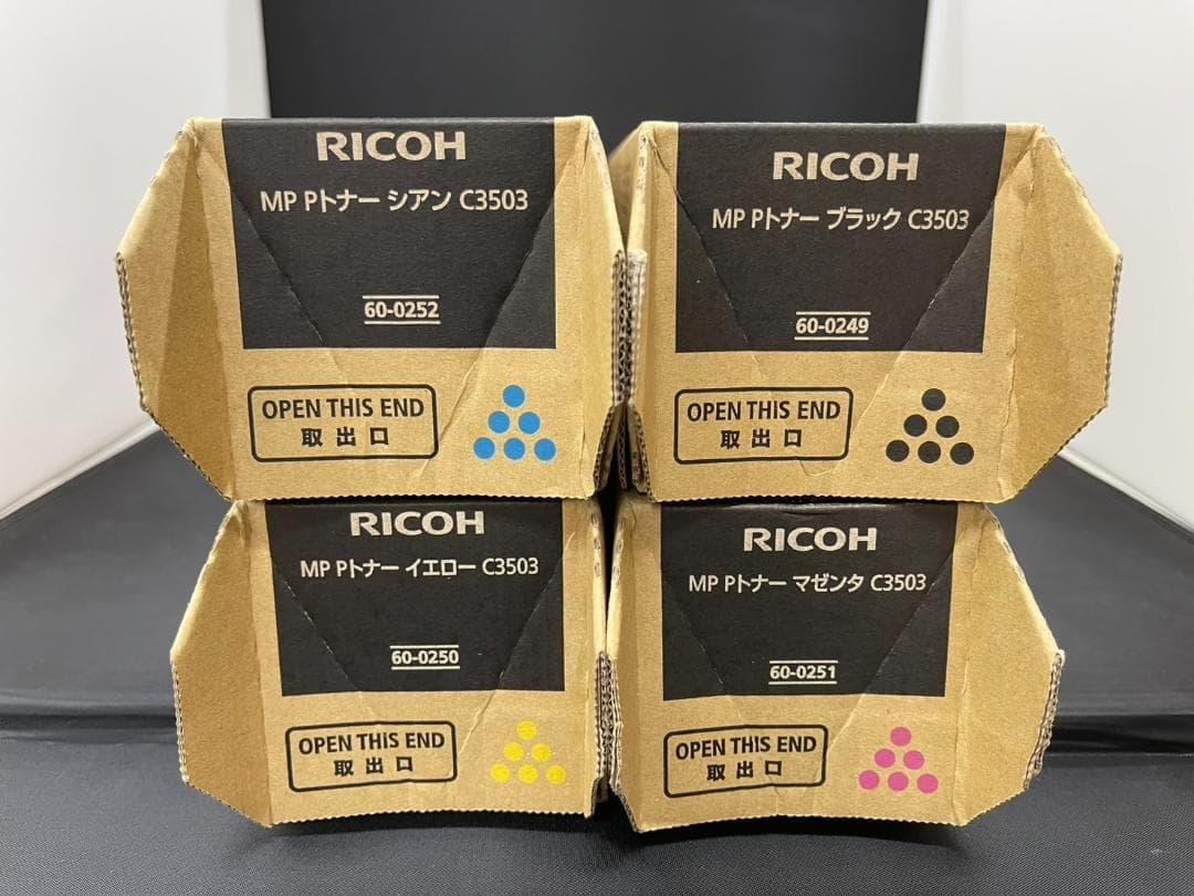 RICOH MP Pトナー C3503 4色セット 楽天市場】ricoh c3503 トナー 4色セットの通販