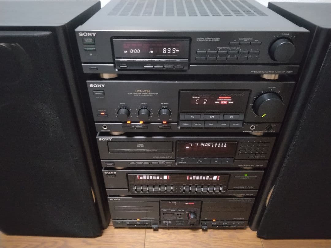 SONY LBT-V725 liberty　大型コンポ　　PS-V725 SONY Liberty(リバティ/LBT-V725) コンポ｜中野区野方のリサイクル