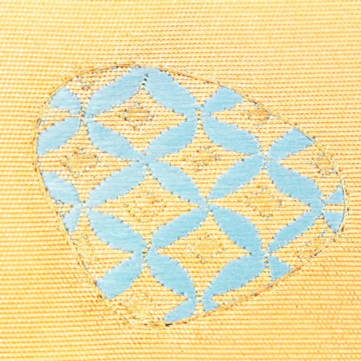 上品に華やぐ【蘇州刺繍】 大人気モチーフ【貝合わせ】 袋帯と同格の