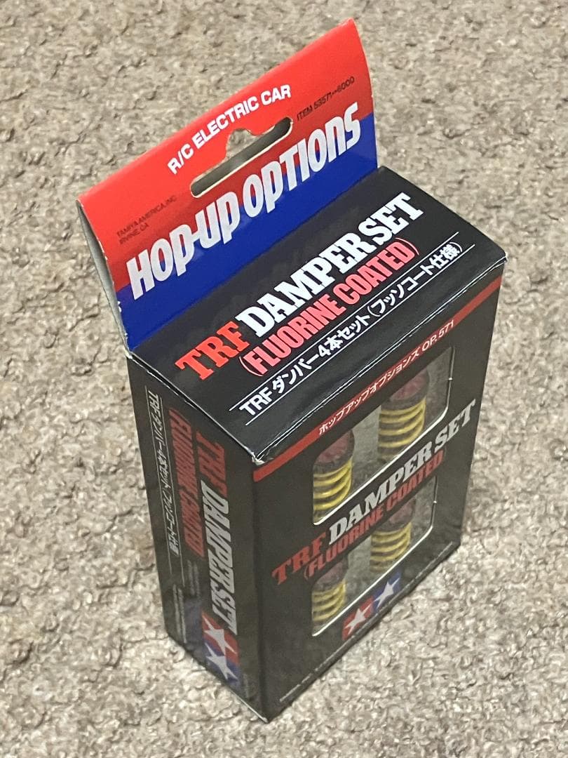 送料込】タミヤ TRFダンパー4本セット（フッ素コート・カラー