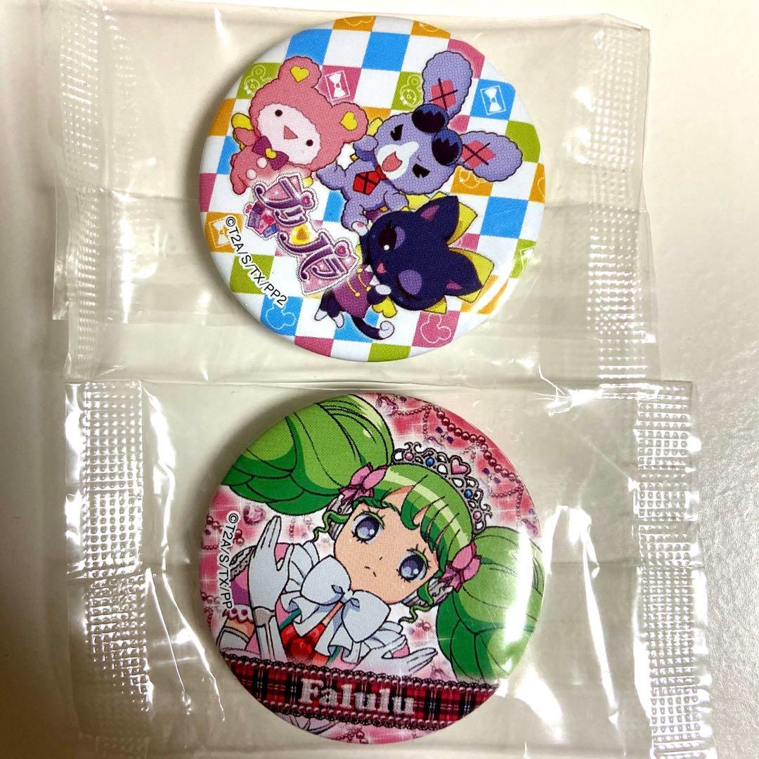 プリパラ ファルルとマネージャーのクリップ缶バッジ - メルカリ