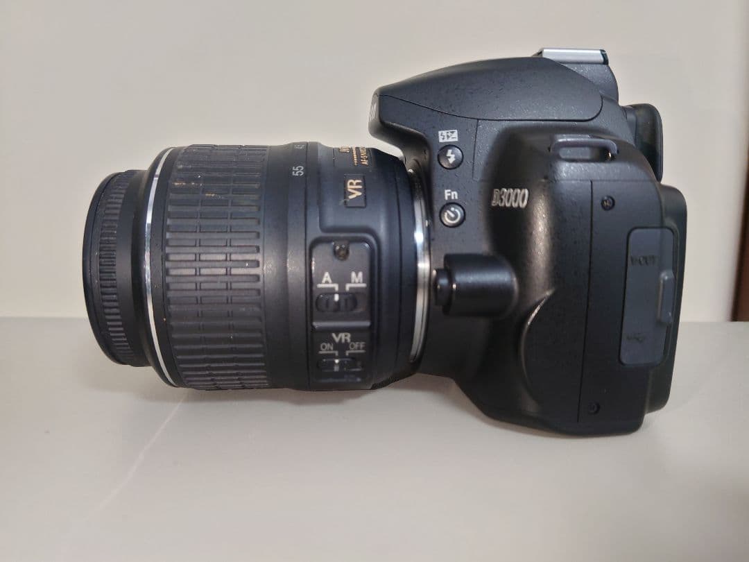 美品】Nikon D3000 手振れ補正付きレンズセット - メルカリ