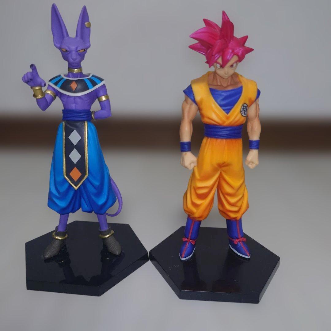 ドラゴンボール ビルスとスーパーサイヤ人ゴッド孫悟空 フィギュア