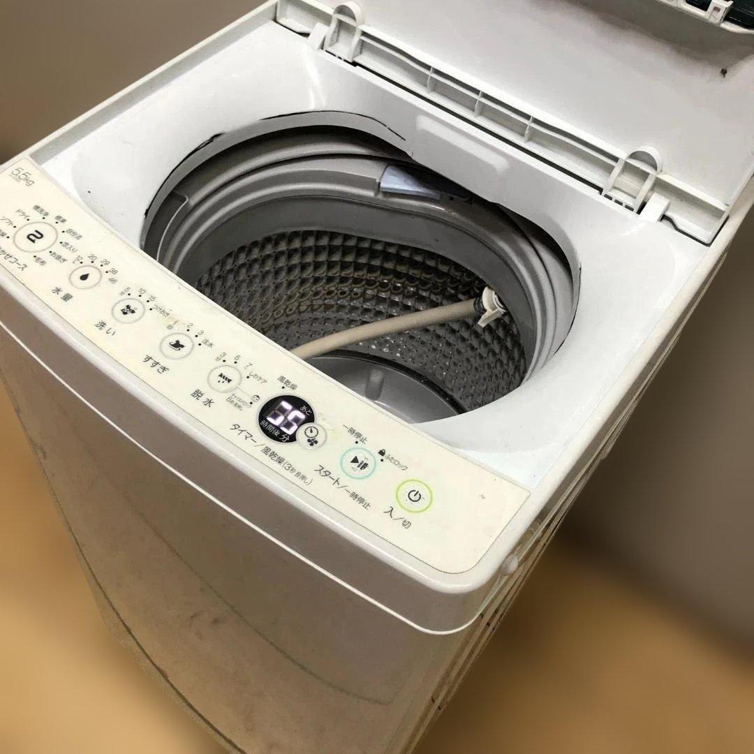 Haier 洗濯機 5.5kg JW-C55D 2020年製 家電 250614