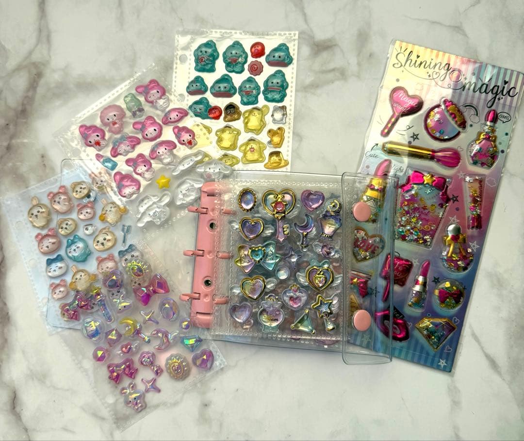 値引き中】シール帳 完成品 ボンボンドロップシール