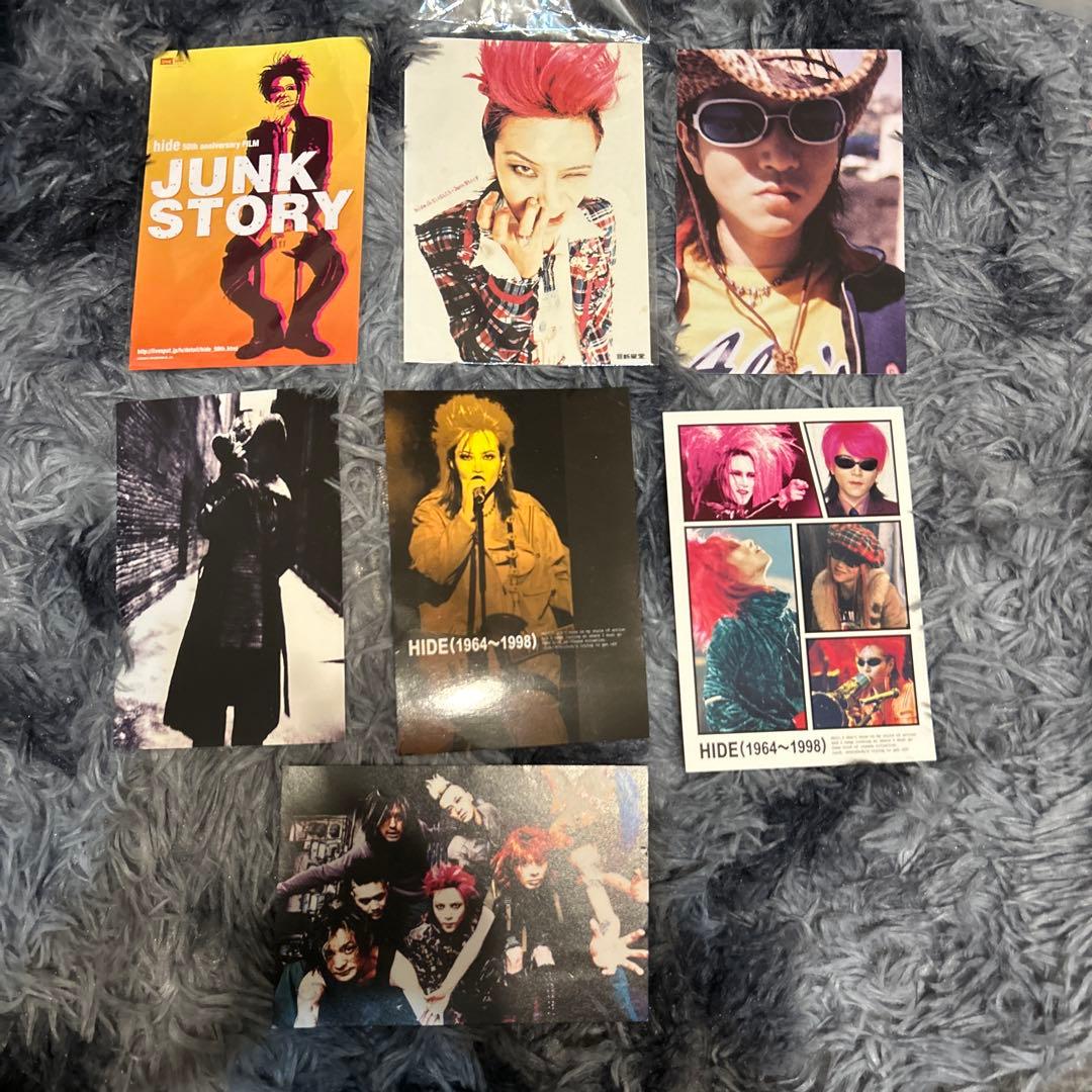 XJAPAN HIDE hide ポストカード 7枚セット - メルカリ