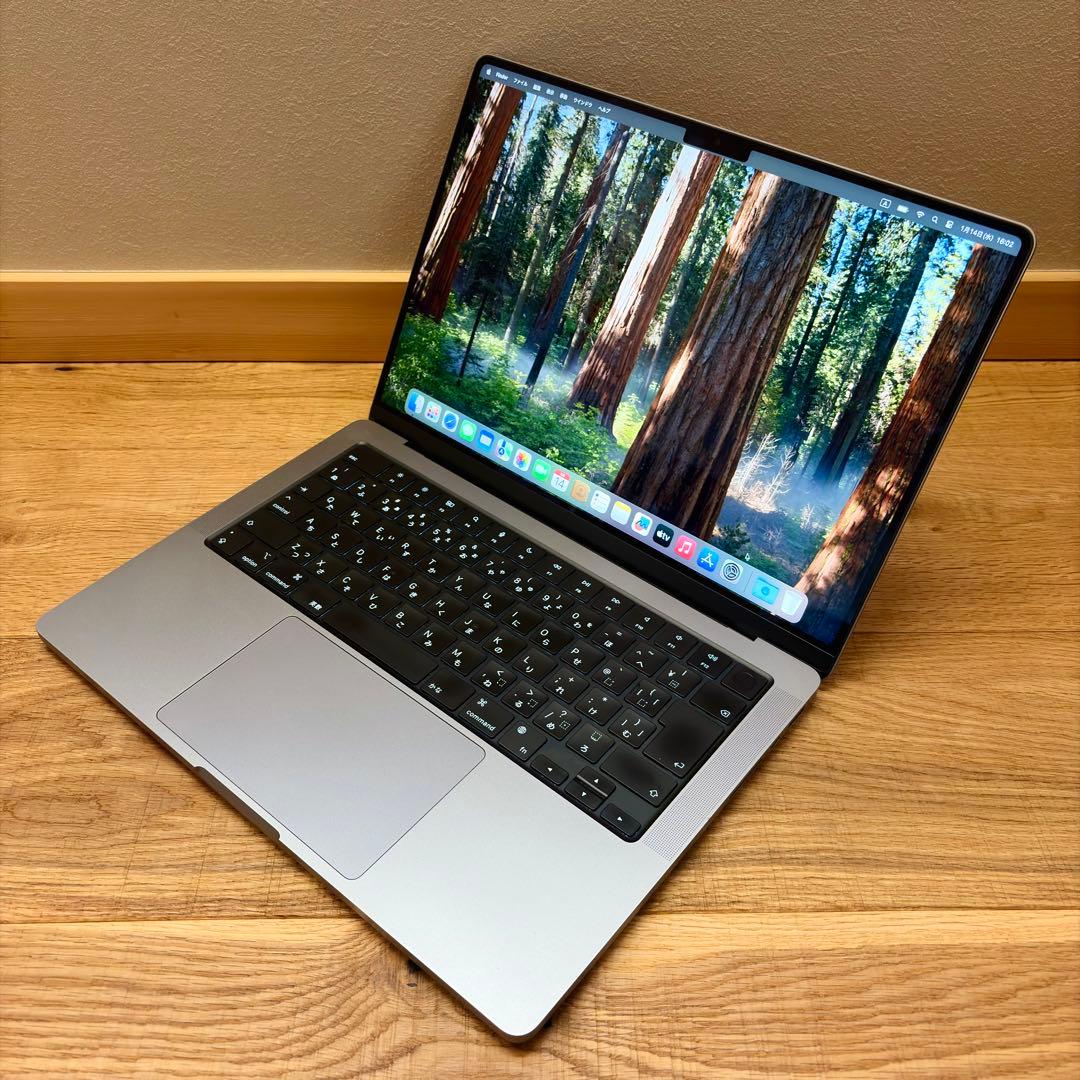 MacBook Pro (M1 Pro 14インチ,2021) 32GB 1TB MacBook Pro 14 インチ (2021) - Apple M1 Max 10-コア と 24-コア GPU