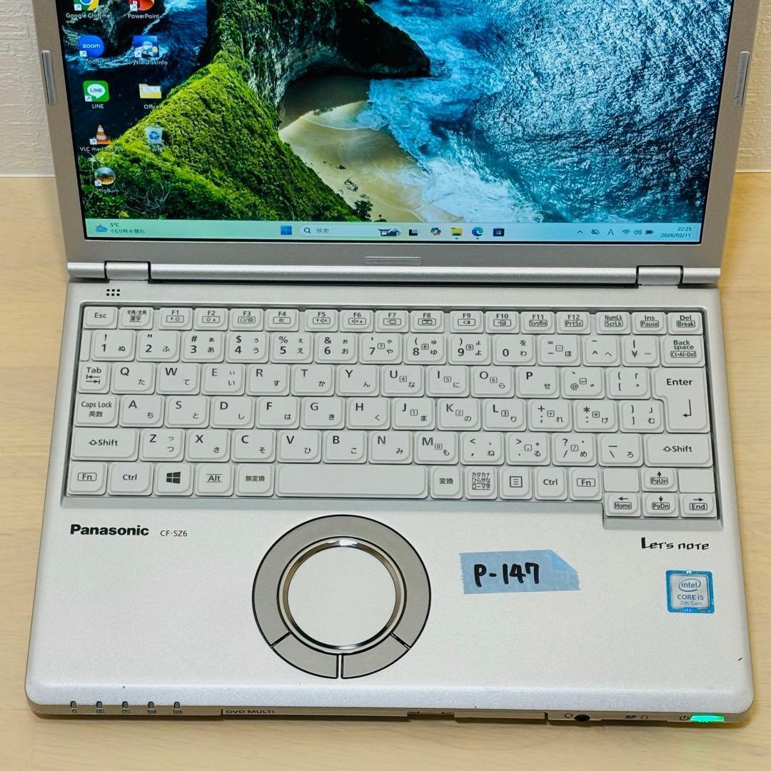 新品 SSD レッツノート Windows11 DVD オフィス付き P-147 - メルカリ