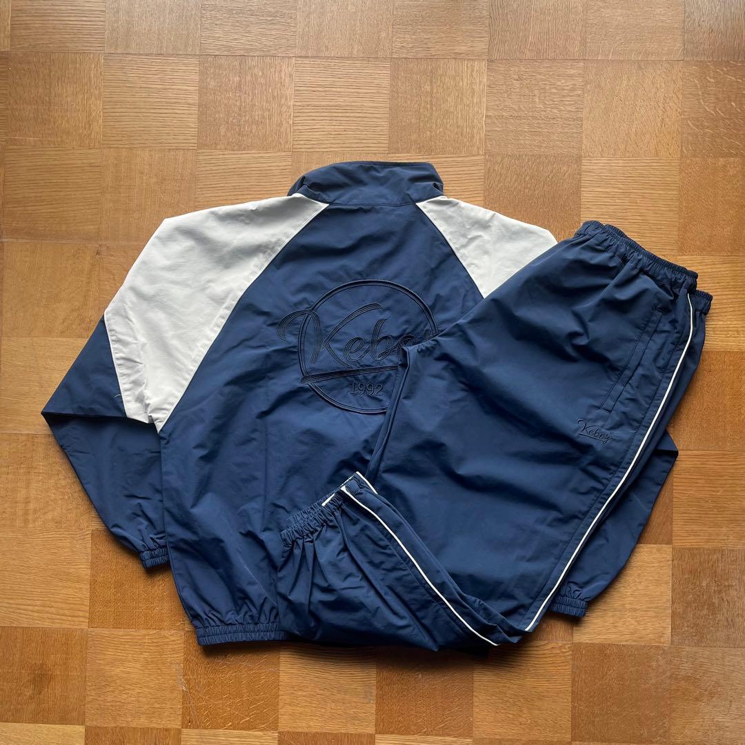 KEBOZ ICON TRACK JACKET/PANTS セットアップ KEBOZ（ケボズ） ナイロンジャケット ICON NYLON TRACK JACKET メンズ