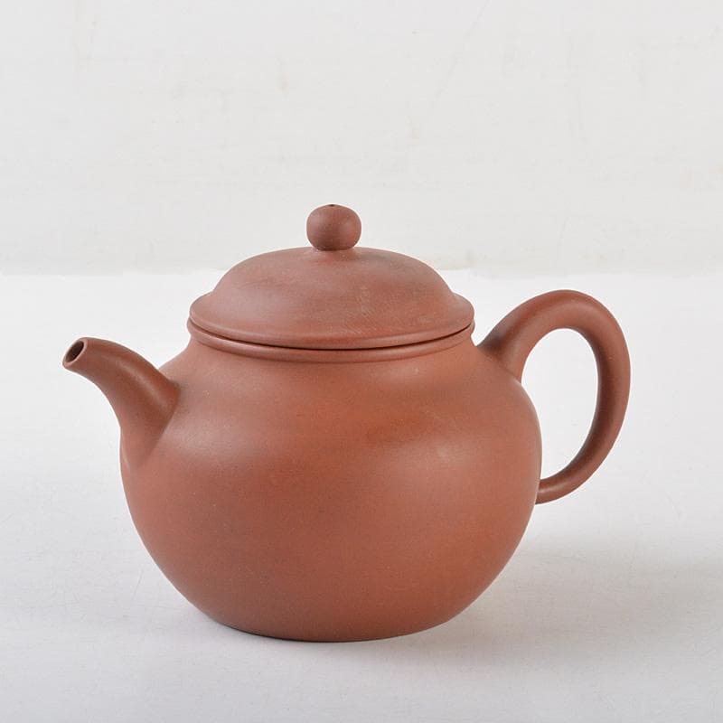 中国　紫砂　朱泥　急須　茶壷　在銘　V　R5672 宜興紫砂壺 倣古（周国君・赤茶）急須｜中国茶器の天香茶行
