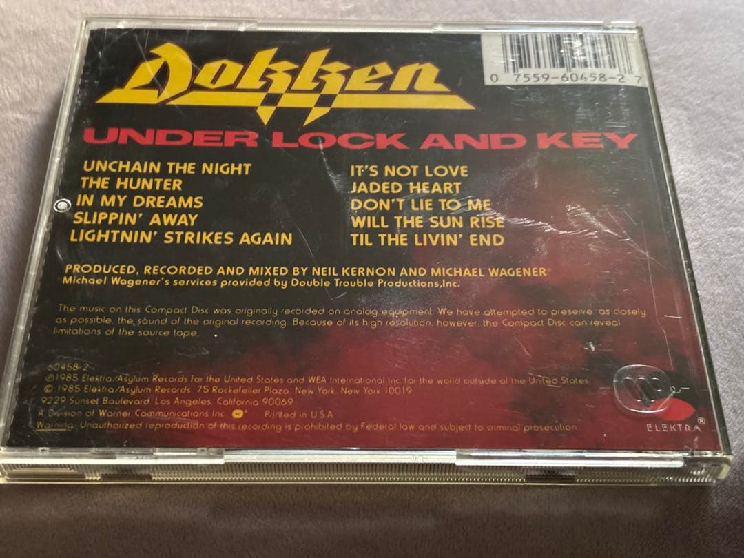 レア Dokken サインCD ドンドッケン ジョージリンチ ジェフピルソン