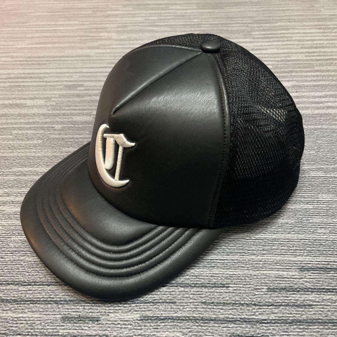 COOTIE Faux Leather 5 Panel Mesh Cap