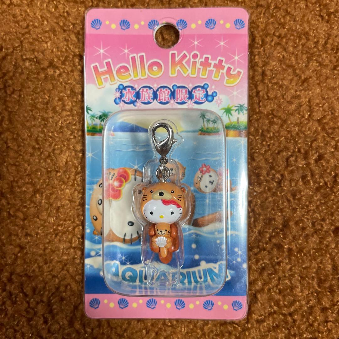 ご当地キティちゃん 水族館限定 ラッコ ファスナーマスコット - メルカリ