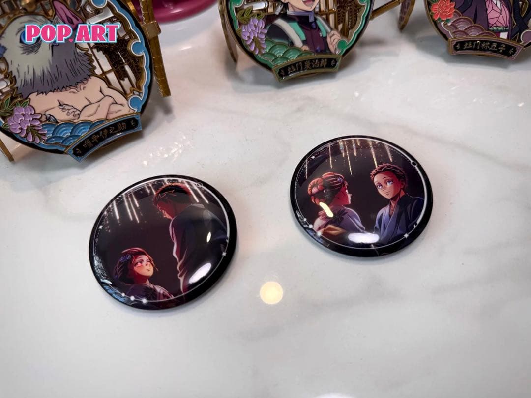 鬼滅の刃 猗窩座と恋雪 ガレージキット フィギュア 完成品 - メルカリ