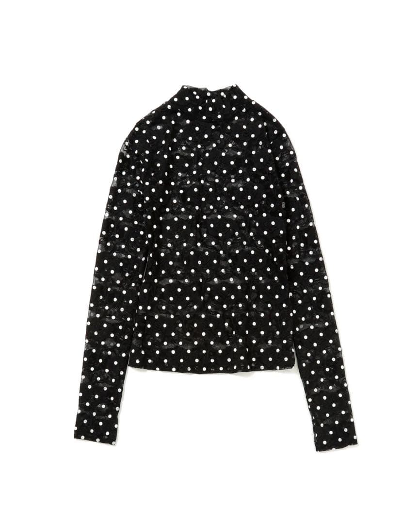 POPPY あさぎーにょ ドット シースルートップス - メルカリ