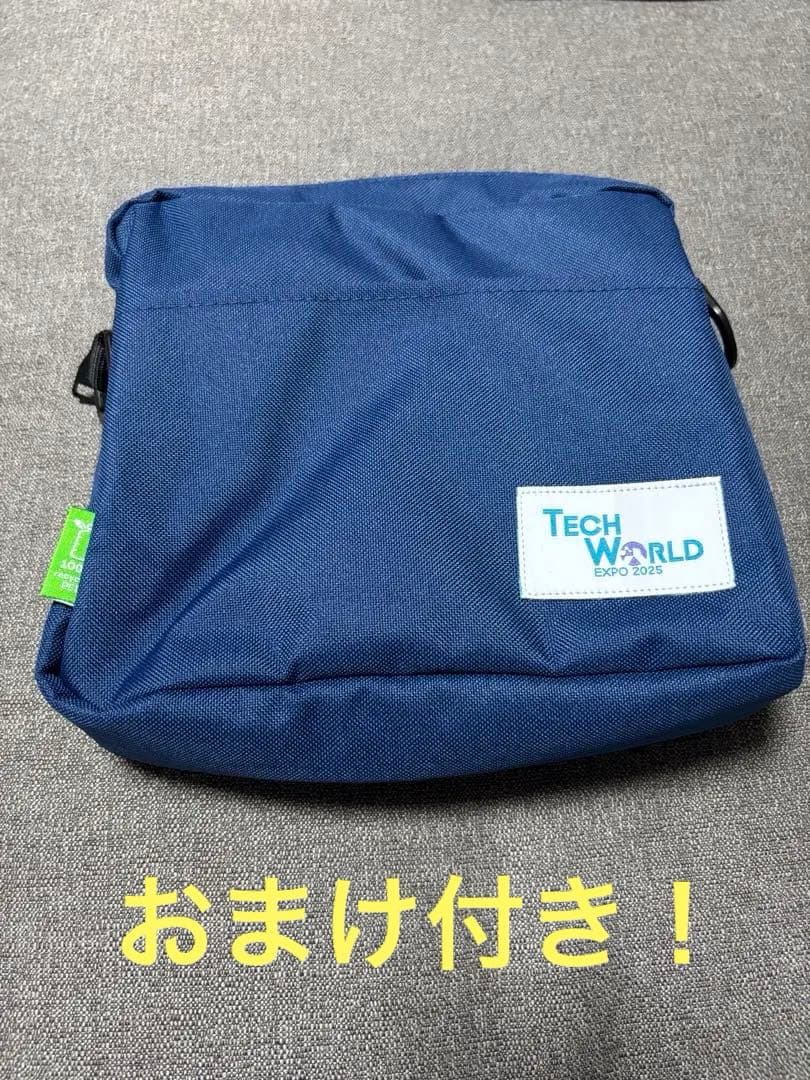 大阪・関西万博 TECH WORLD入場特典2WAYバッグ おまけ万博漬引換券