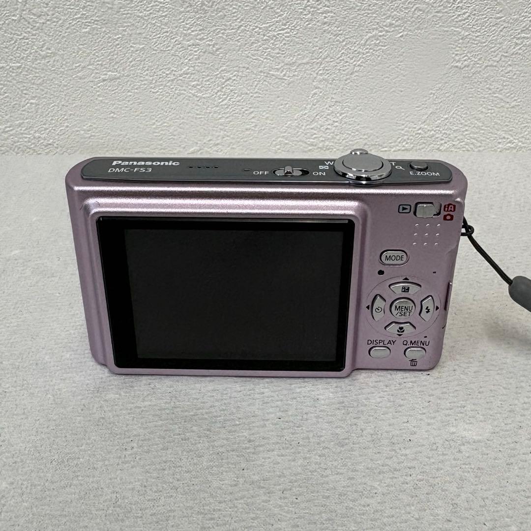動作未確認】パナソニック LUMIX DMC-FS3 オールドコンデジ ピンク