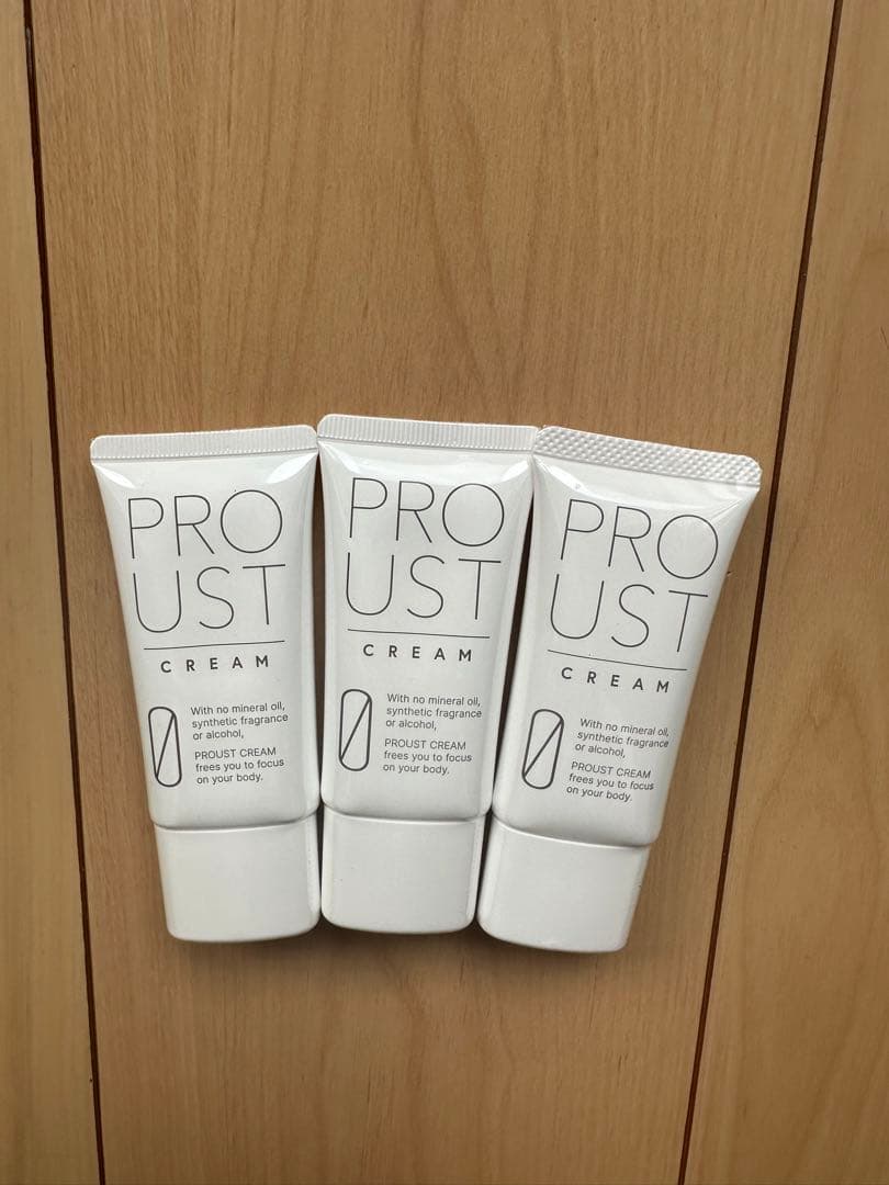 新品、未使用】PROUST CREAM ボディケアクリーム30g ✖️3本 - メルカリ