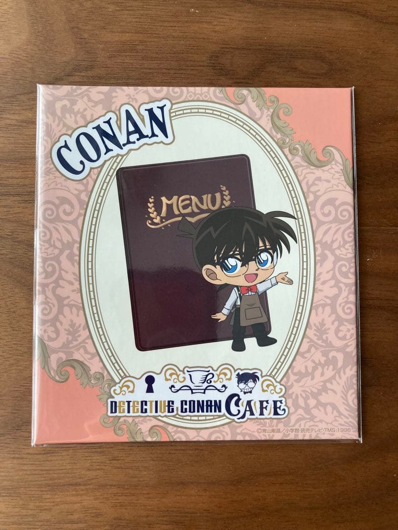 名探偵コナンカフェ アートパネル （コナン＆灰原）☆コナン＆新一