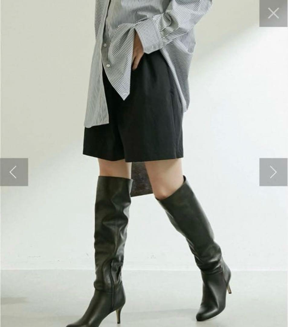 美品】GALLARDA GALANTE 2.718ロングブーツ black37