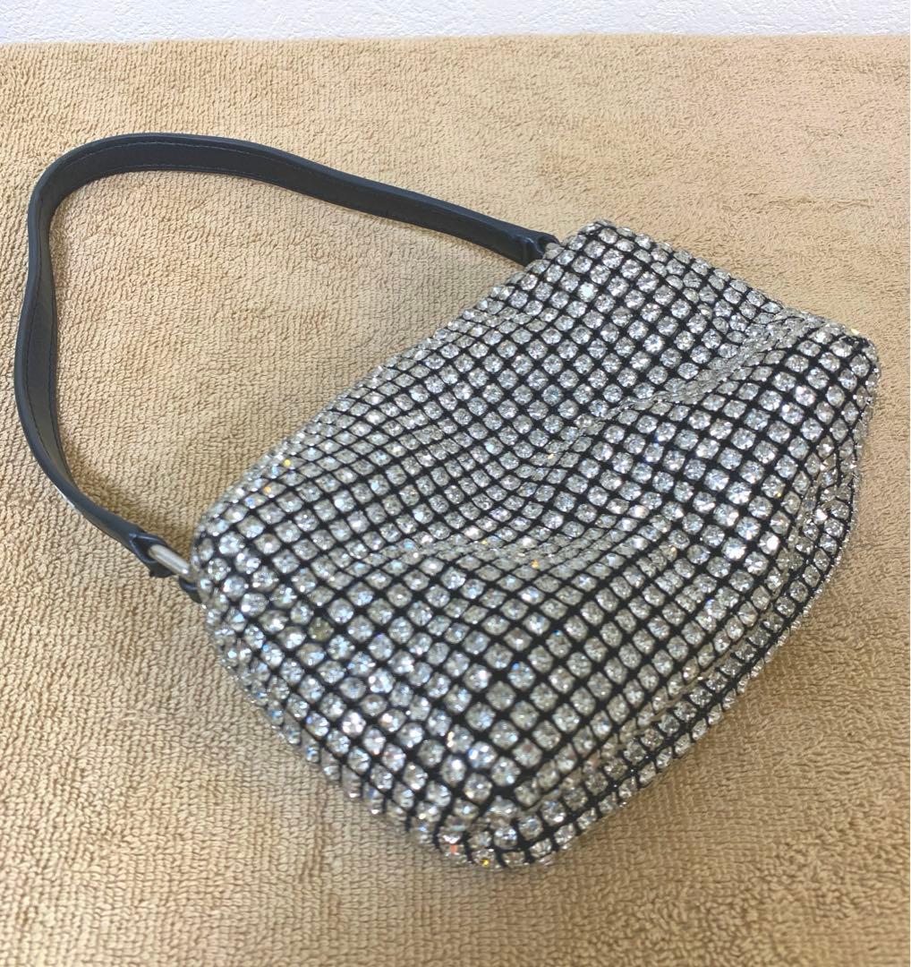 Alexanderwang ハンドバッグ ラインストーン クリスタル レディース