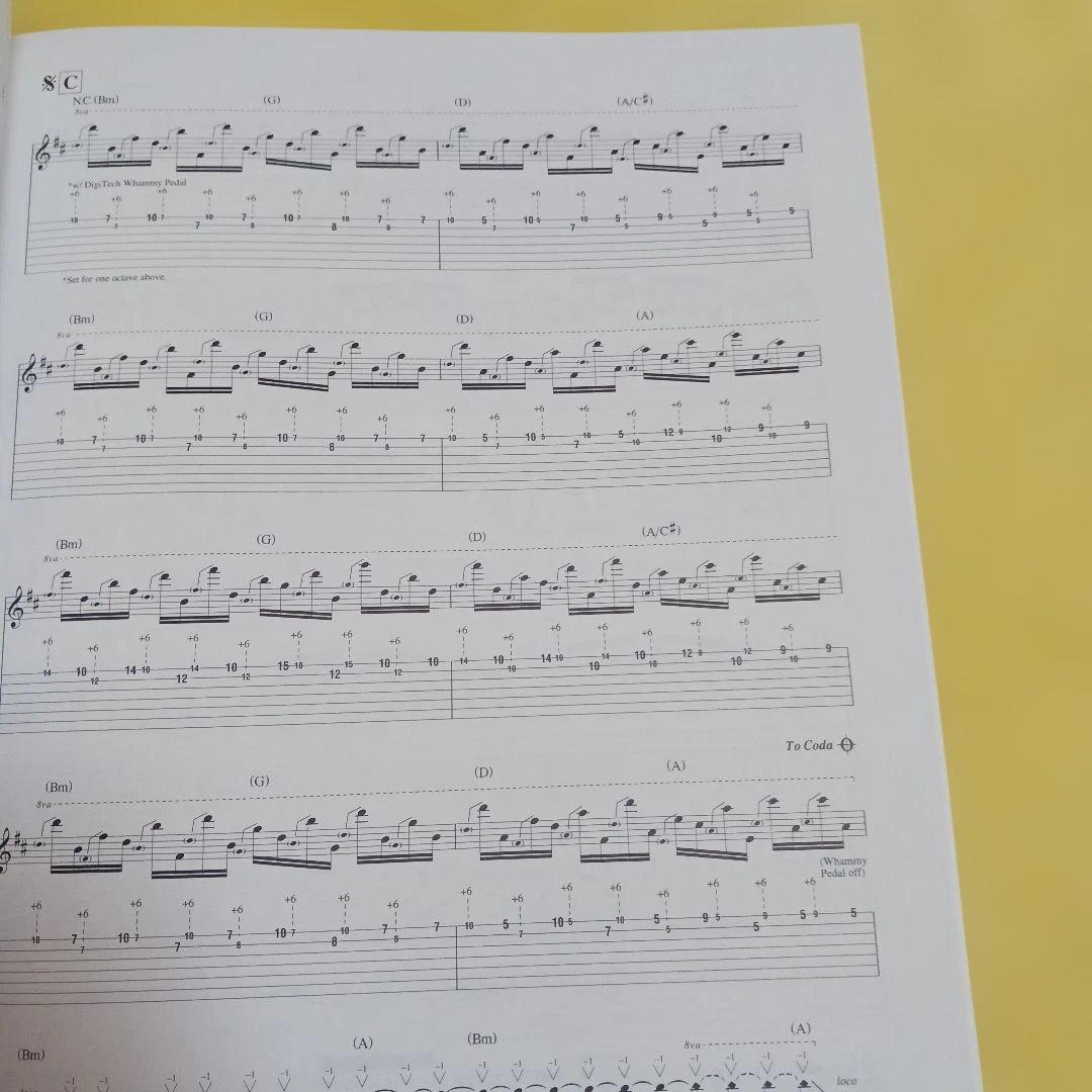 輸入楽譜JOE SATRIANI IS THERE LOVE IN SPACE？ - メルカリ