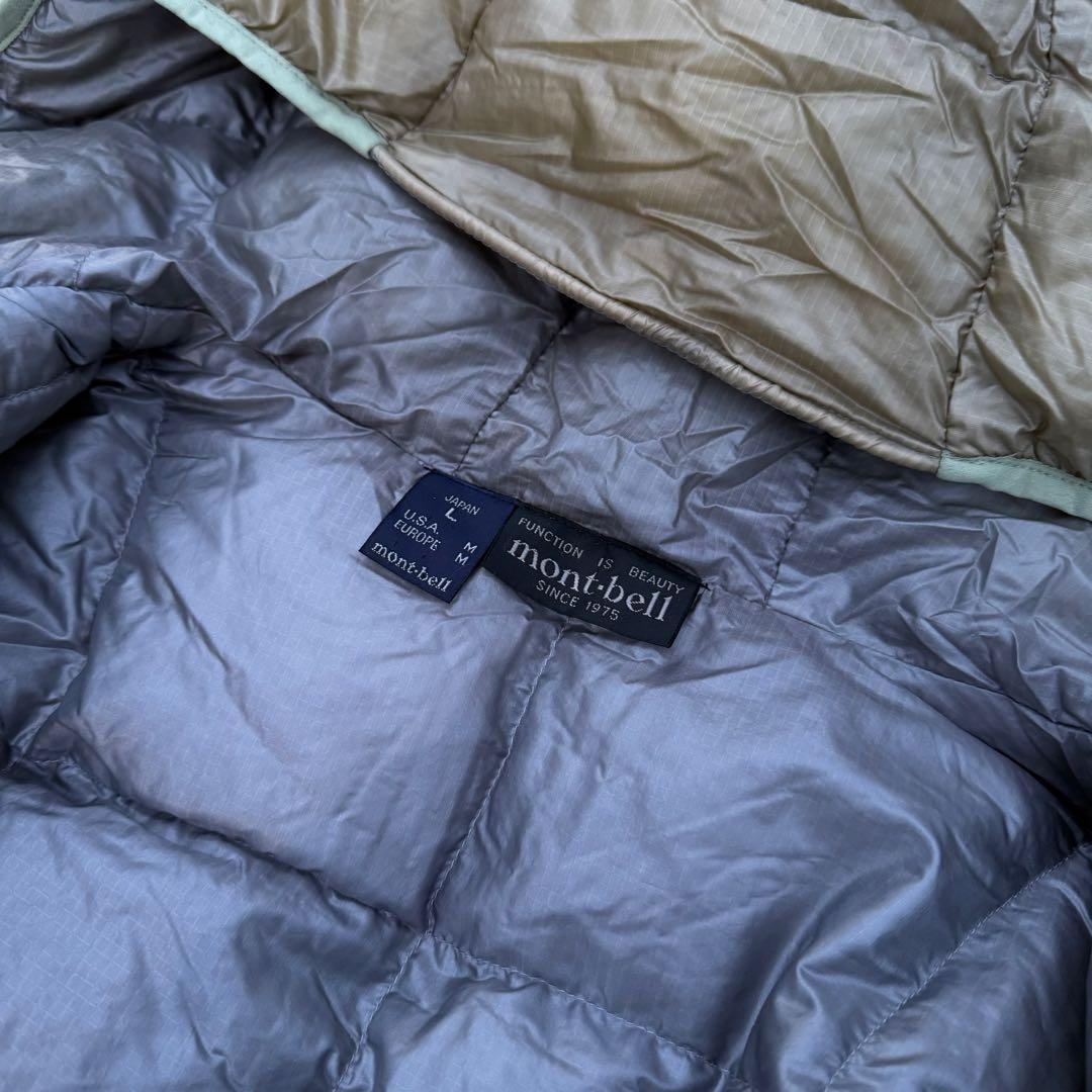 廃盤品✨】極美品90s mont-bell ダウンジャケット L ベージュ - メルカリ